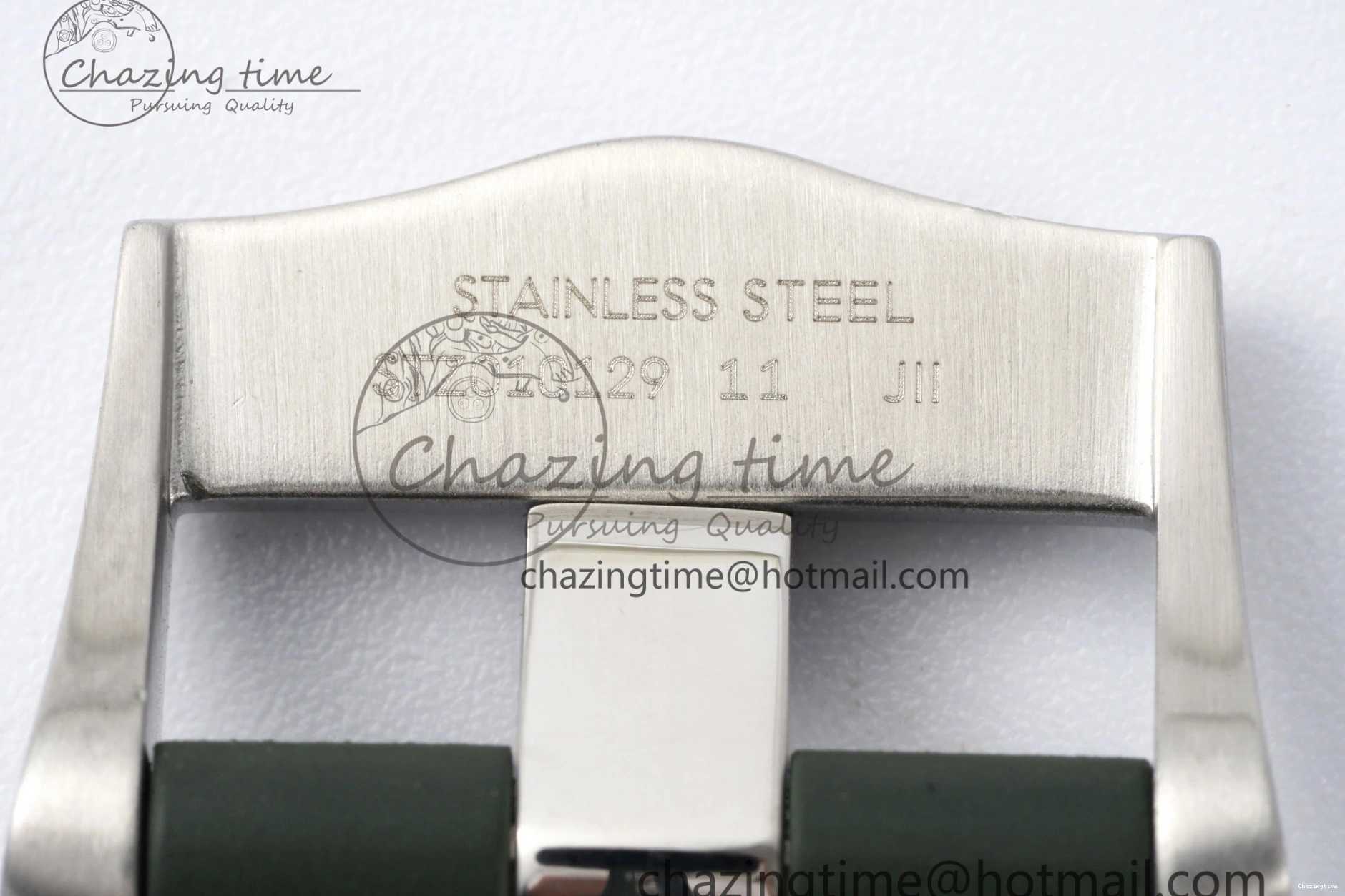 0316 Seamaster Diver 300M ZF 1:1 Best Edition Green Ceramic Green Dial on Green Rubber Strap A TravelReady 7823